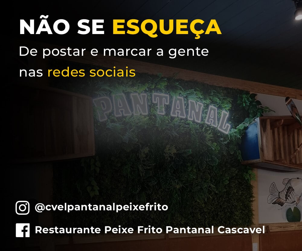 Banner Marque nas redes sociais - Peixe Frito Pantanal v2 2
