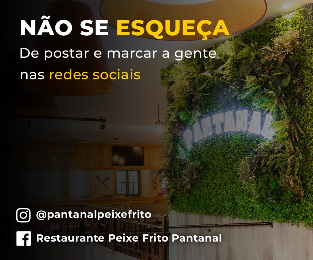 Banner Marque nas redes sociais - Peixe Frito Pantanal 2
